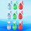 9pcs Hand Pressure Sprayer Empty Spray Kettle Watering Can 9
