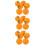 18 Pcs Artificial Oranges Faux Fruit Kitchen Decor 10