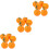 18 Pcs Artificial Oranges Faux Fruit Kitchen Decor 7