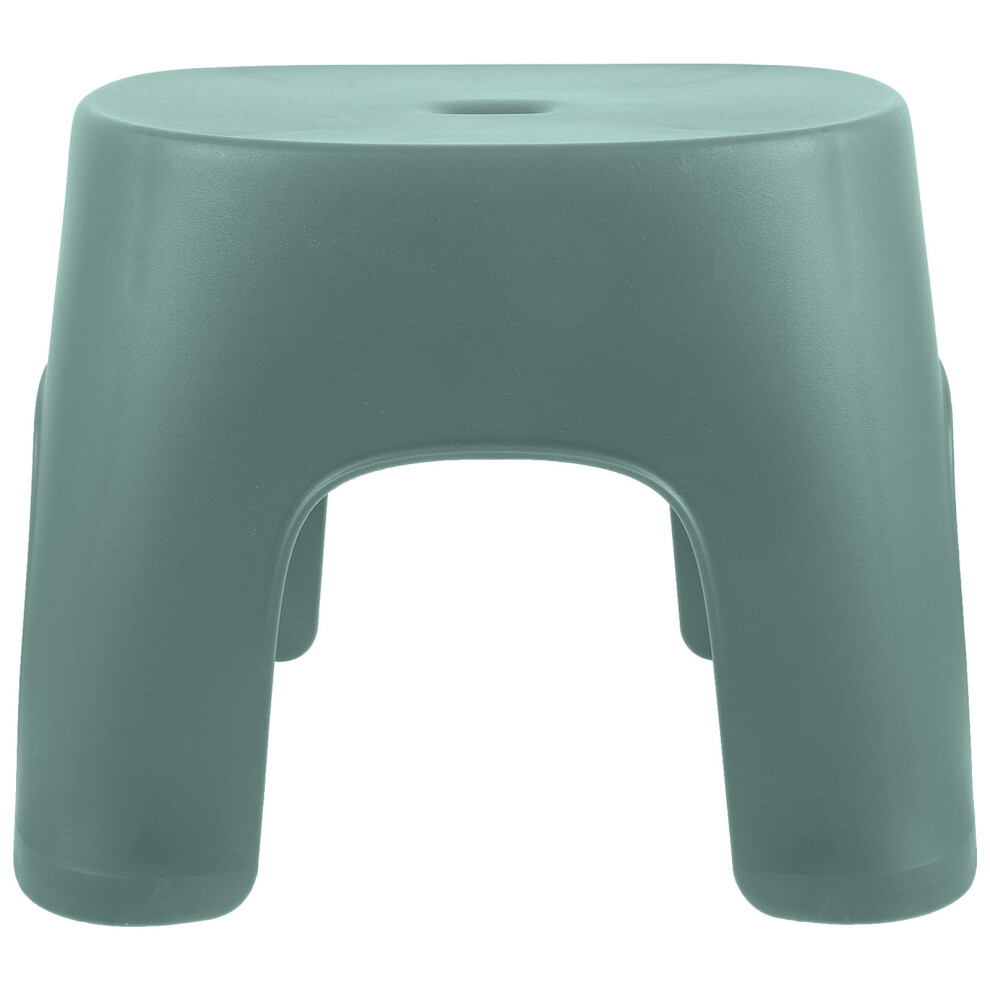 1Pc Plastic Anti-Slip Low Stool For Home Bathroom Green-image-OPC-PKV985F-NEW
