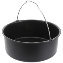 air fryer baking basket pizza pan grill pot 8 inch kitchen tool