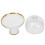 Ceramic coffee mug set with lid and straw, water drinking cup 1