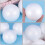 Spring Ornaments Diy Easter Eggs Round Balls White 100pcs 9