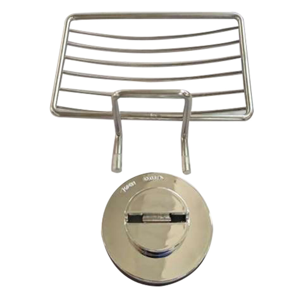 Suction Cup Soap Dish Soap Holder Soap Dish Stainless Steel-image-OPC-PKV99RJ-NEW