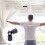 Raindrops Curtain Rod Connecter Black 1pack 4.1x1.3in 4