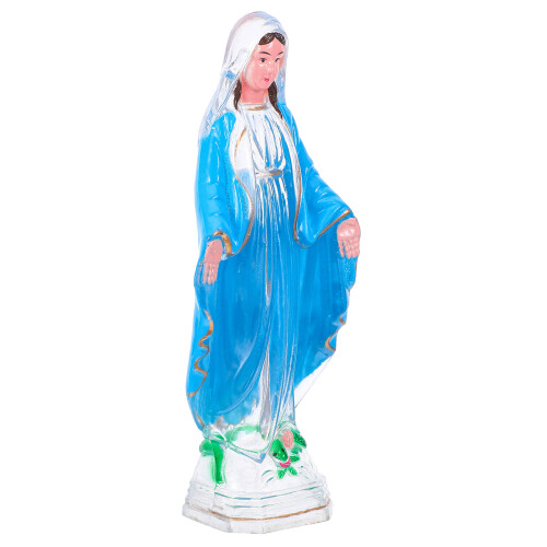 2pcs Virgin Mary Plastic Statue for Home, Church, Office 2