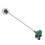 3pcs Mini House Mower Model PVC Garden Tool Decor 1