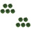 10 Pcs Simulation Plant Topiary Balls Decorative Ceiling Ornaments 6