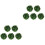 10 Pcs Simulation Plant Topiary Balls Decorative Ceiling Ornaments 3