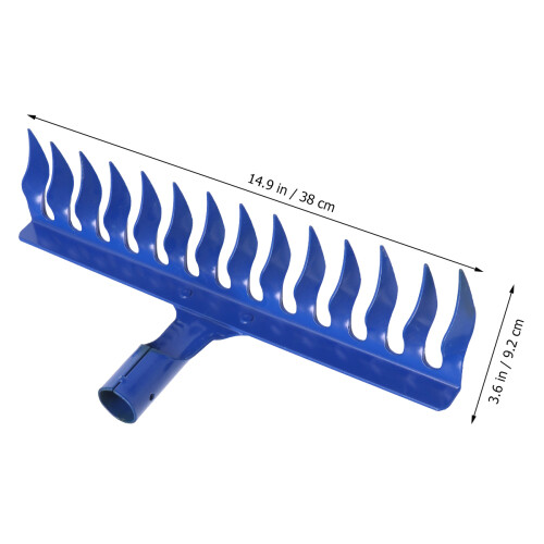 1Pc Garden Rake Grass Harrow Tool Without Handle 1