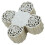 100Pcs Paper Truffle Wrappers Small Hollow Candy Packaging Cups 11