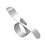 Silver Metal Round Orange Simple Home Citrus Fruit Tool 1