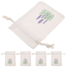 10 Pezzi Sacchetti In Juta Con Coulisse Per Lavanda Fai Da Te