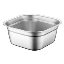 roestvrijstalen keukenbak 22 cm voor groenten wassen, of buffet