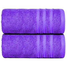 (Purple, Pack of 4) 4x Super Jumbo Bath Sheet Towels Set 80x160cm Cotton 550 GSM Super Soft Extra Absorbent Large Jumbo Bath Sheets Sets Flash Detail Towel Sun