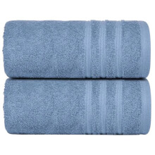 (Sky Blue, Single Piece) 4x Super Jumbo Bath Sheet Towels Set 80x160cm Cotton 550 GSM Super Soft Extra Absorbent Large Jumbo Bath Sheets Sets Flash Detail Towel Sun