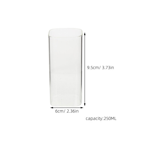 6 de 250 ml, transparentes, para , 1