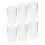 6 de 250 ml, transparentes, para , 1