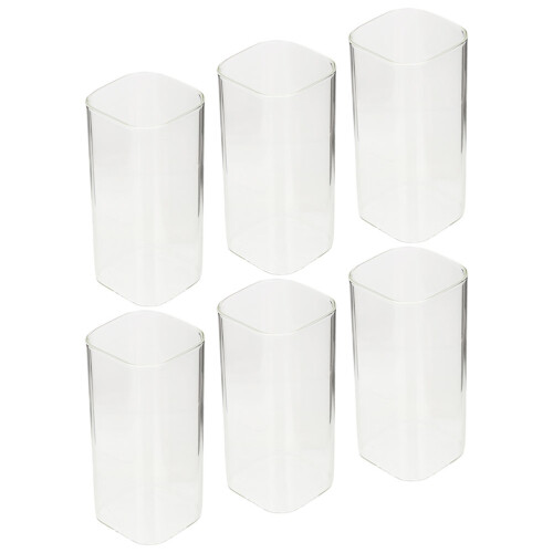 6 de 250 ml, transparentes, para ,