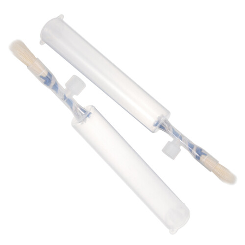 2 escovas manuais para polinização de , e
