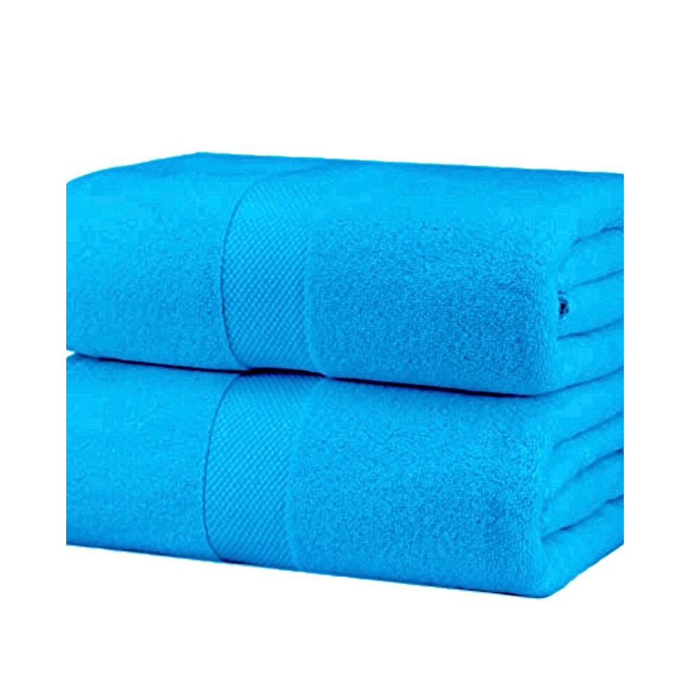 (Teal, 4-Piece) 600GSM Jumbo Bath Sheets, 90x180cm - Super Soft & Absorbent Luxury for Ultimate Comfort - Towels - Hotels - Spas - Reusable - Bathroom-image-OPC-PKV9ZRH-NEW