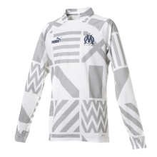 (3XL) Marseille Football Men's Sweatshirt Puma Pre Match Knit Top - New