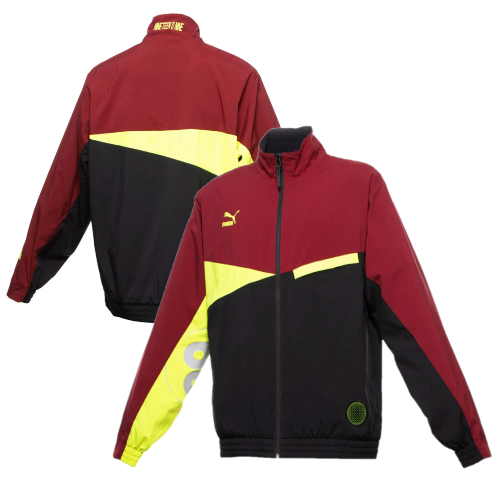 Puma (M) Borussia Dortmund Men's Jacket Statement Woven Football Retro Track Jacket - New Red