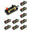 10Pcs Single Pole Single Throw Switch,Knife Switch:Used for Physics Laboratory,School Electronic Experimenting 3