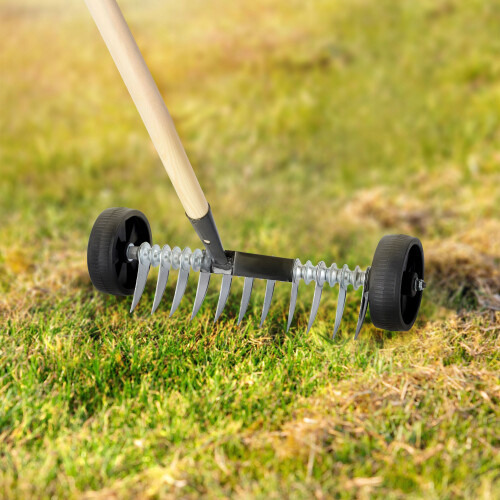 KADAX-Belüfter auf Rädern, Gras-Vertikutierer-Griff 2