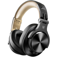 (Black Gold) Oneodio Fusion A70 Bluetooth Headphones Hi-Res Audio Over Ear Wireless Headset Professional Studio Monitor DJ HiFi Headphones