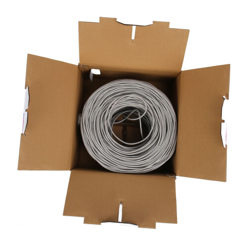Cat5e-Ethernet-Kabel, UTP, 304,4 m, PVC, 1