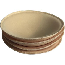 (Ccup)2 Pairs Removeable Round Smart Bra Pads Inserts For Bikinis Top Swimsuit Sport Bra A-e