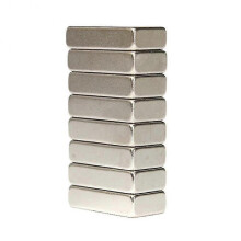 8pcs 20x10x5mm N52 Cuboid Rare Earth Neodymium Fridge Magnets Super Strong Block Mengxi