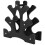 Home Workout Hantel Rack Baum Form Gewichte Rack 3 4
