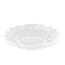 Glass Teacup Saucer Snack Serving Tray Tea Coaster Decorative Plate For Home Hotel Restaurant Use