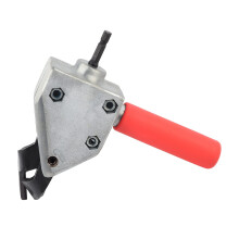 Electric Drill Plate Cutter Nibbler Attachment For Sheet Metal Universal Fit Ergonomic Non-Slip Handle Steel Iron