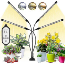 Led Plant Lamp for Indoor Plants, Plant Light with Auto On Off Timer, Usb