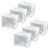 6 Pcs Blinds Bracket End Cover Holder Box Mounting Bracket for Window Blinds 1