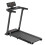 Foldable Q8 Treadmill Black with Handrail 2