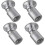 4 Mini Ceiling Spotlight Showcase Lighting Spots 1w Warm White 3000k Mini Spotlight 1