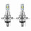 2 X H4 9003 Hb2 6000k Super White Csp Led Headlight Bulb Kit 1