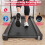 Foldable Q8 Treadmill Black with Handrail 6