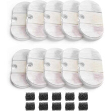 10-pack Water Filters, Compatible with Petlibro Bpa-free Capsule Pet Water Fountain, 71oz/2.1l Cat Water Fountain Dog Water Dispenser