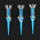 3Pcs Magnetische Golf Tee Training Sport Praxis 7