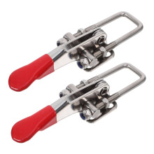 Heavy Duty Adjustable Stainless Steel Toggle Clamp Pull Latch For Doors Boxes Cabinets Industrial Equipment