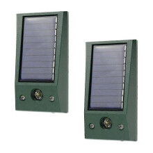 (2pcs)Electronic Ultrasonic Bird Repellent Waterproof Mini Pigeons Away Deterrent