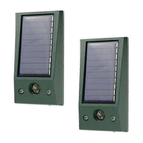 (2pcs)Electronic Ultrasonic Bird Repellent Waterproof Mini Pigeons Away Deterrent