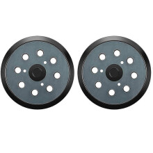 2pcs Replacement Sander Base Pads Round Hook And Loop Backing Pad Orbital Sander Replacement Pad 12