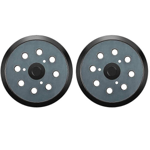 2pcs Replacement Sander Base Pads Round Hook And Loop Backing Pad Orbital Sander Replacement Pad 12