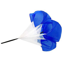 Resistance Parachute Running Parachute For Sprint Training, Adjustable Strap, Blue, Kids And Adults